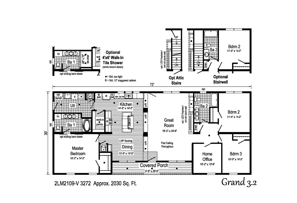 Floor Plan Detail - D & J Homes